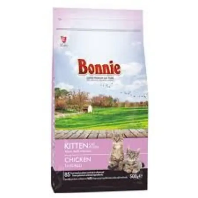 Bonnie Kitten Food Chicken 500Gm